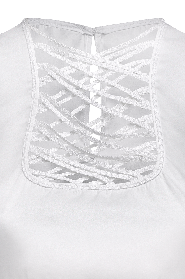 Dirndlbluse mit filigranenen Bändern - Translation missing: de.products.product.media.image 3