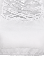 Dirndlbluse mit filigranenen Bändern - Miniatur 4