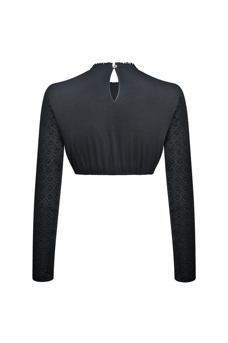 Dirndlbluse aus Baumwolle - Bild 2