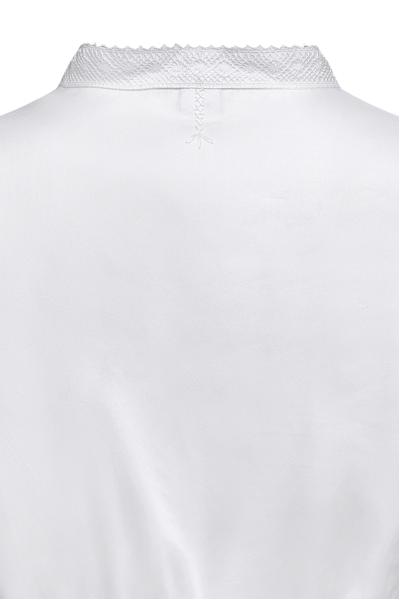 Dirndlbluse mit Klöppelspitze - Bild 5