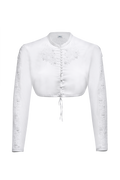 Dirndlbluse Edition aus Baumwollsatin - Miniatur 1