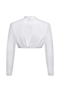 Dirndlbluse Edition aus Baumwollsatin - Miniatur 2