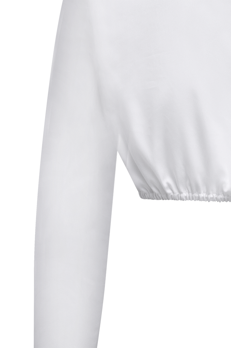 Dirndlbluse Edition aus Baumwollsatin - Bild 5