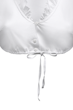 Dirndlbluse aus Baumwollsatin - Miniatur 4