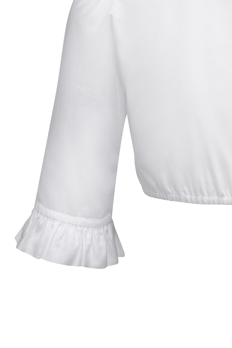 Dirndlbluse aus Baumwollsatin - Translation missing: de.products.product.media.image 6