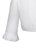Dirndlbluse aus Baumwollsatin - Miniatur 6