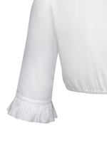 Dirndlbluse aus Baumwollsatin - Miniatur 6