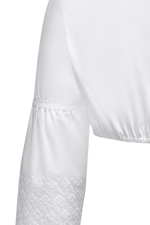Dirndlbluse Edition aus Baumwollsatin - Miniatur 6