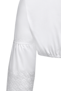 Dirndlbluse Edition aus Baumwollsatin - Miniatur 6