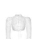 Dirndlbluse mit Puffärmel - Miniatur 1