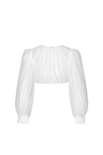 Faltenbesetzte Dirndlbluse - Miniatur 2