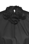 Dirndlbluse mit Rosen - Miniatur 4