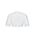 Dirndlbluse mit Spitzenbändern - Miniatur 2