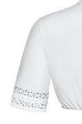 Dirndlbluse mit Spitzenbändern - Miniatur 6