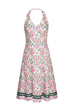 Neckholderkleid aus Baumwolle - Miniatur 1