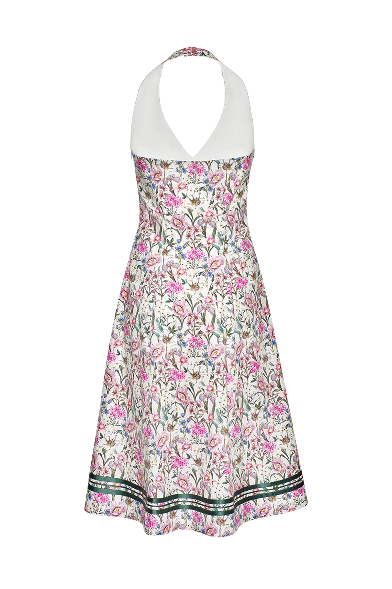 Neckholderkleid aus Baumwolle - Bild 2