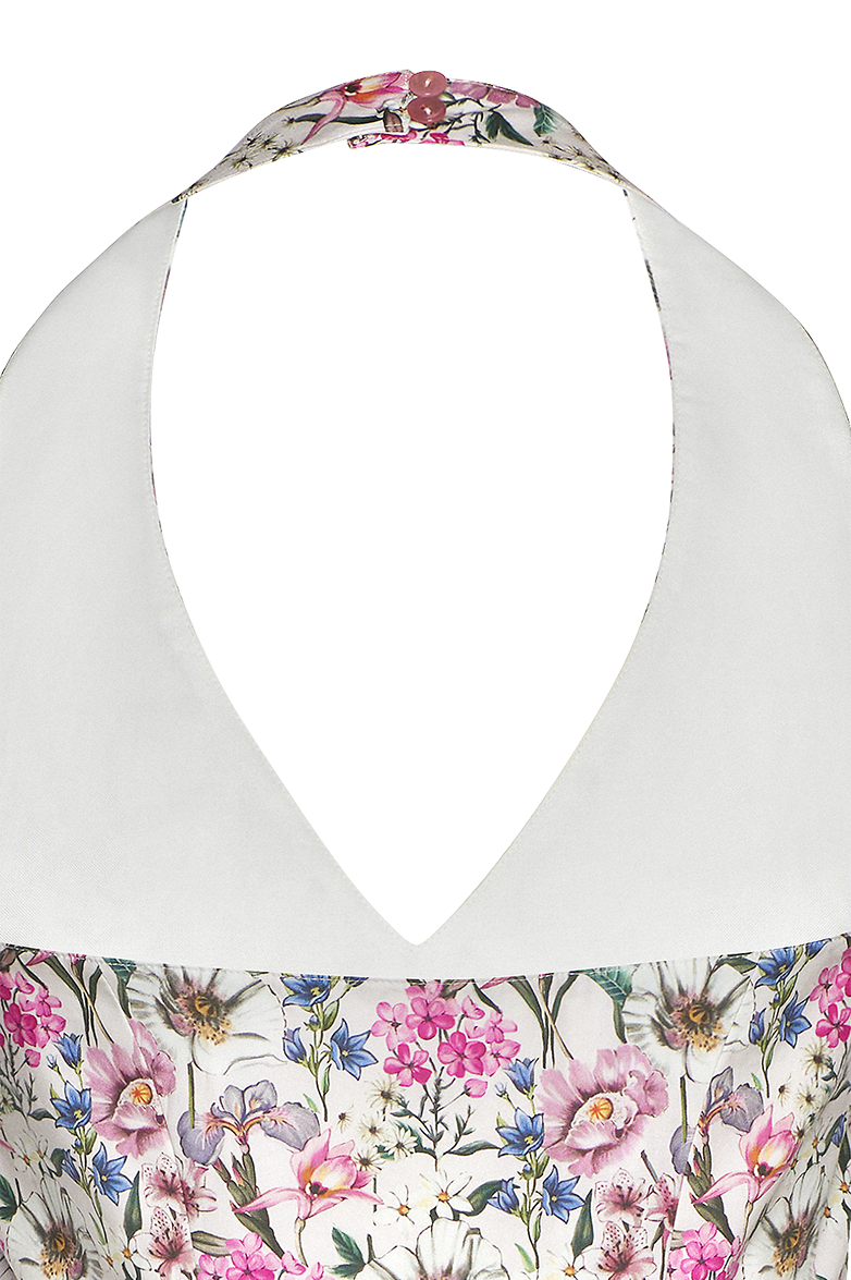 Neckholderkleid aus Baumwolle - Bild 5