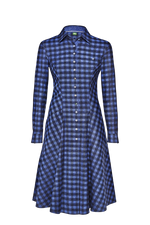 A dress like a little blouse - blue-grey 57 / 36