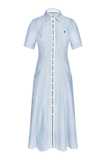Hemdblusenkleid im Gössl-Streif - Miniatur 1