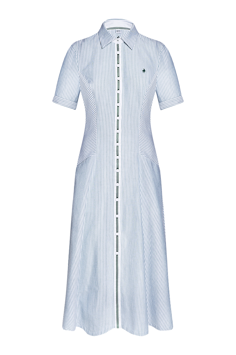 Hemdblusenkleid im Gössl-Streif - Bild 1