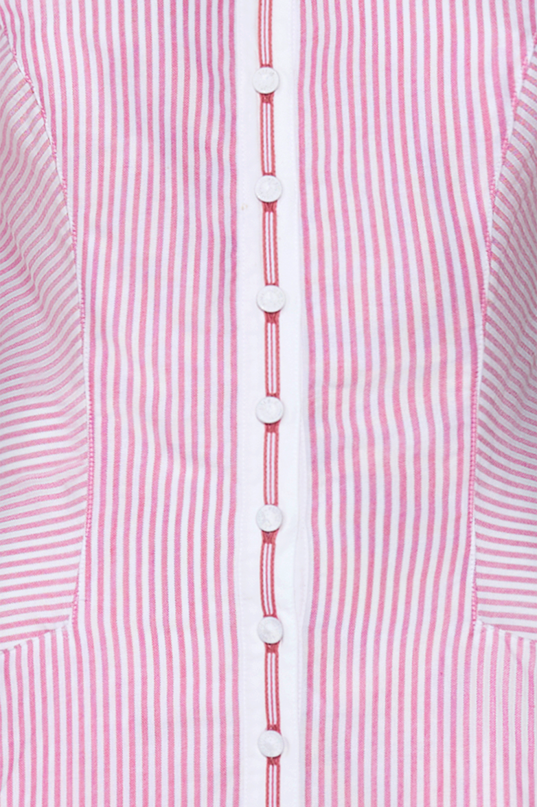 Hemdblusenkleid im Gössl-Streif - Bild 10