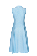 Ärmelloses Hemdblusenkleid* - Miniatur 2