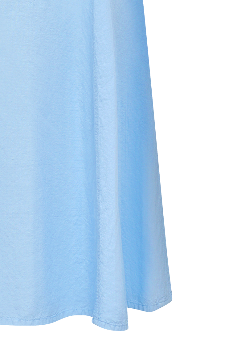 Shirt dress with model-pattern embroidery - Image 7