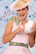 Sommerliches Lampassenkleid - Miniatur 7