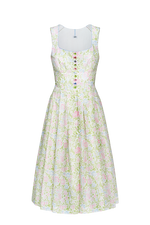 Millefleurskleid mit Modelmuster - Miniatur 1