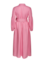 Leinenkleid mit Biesenfalten - Miniatur 2