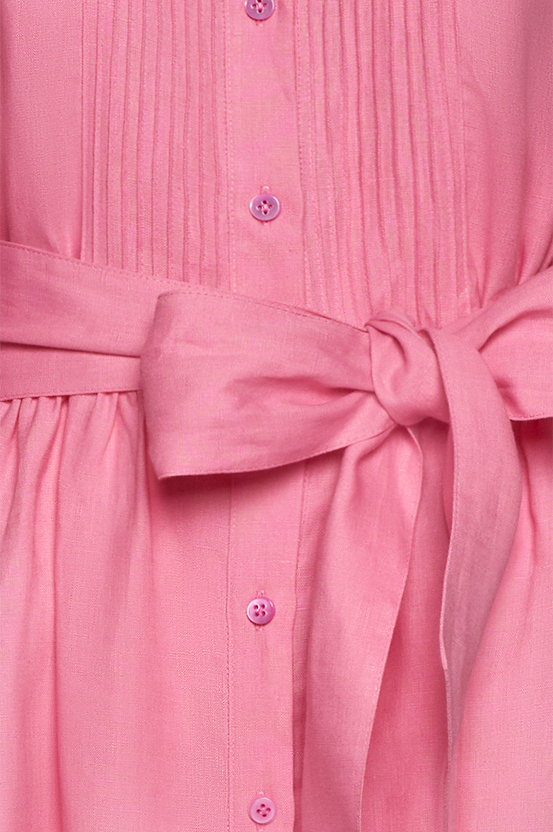 Leinenkleid mit Biesenfalten - Bild 4