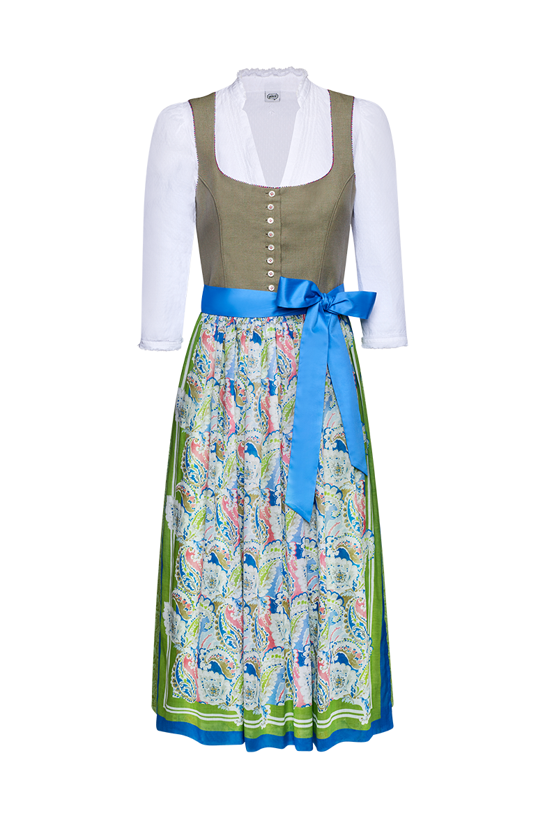 Jägerleinendirndl Midi - Bild 3