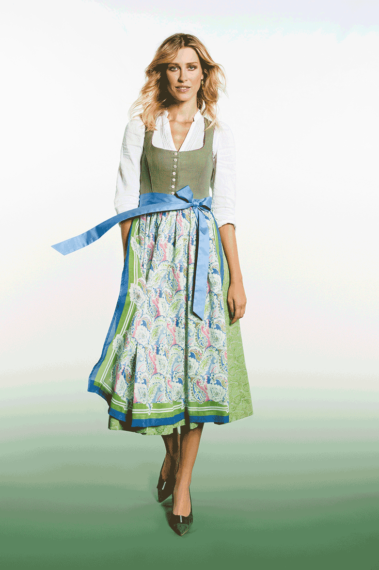 Jägerleinendirndl Midi - Bild 7