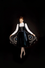 Medaillon-Dirndl - Miniatur 9