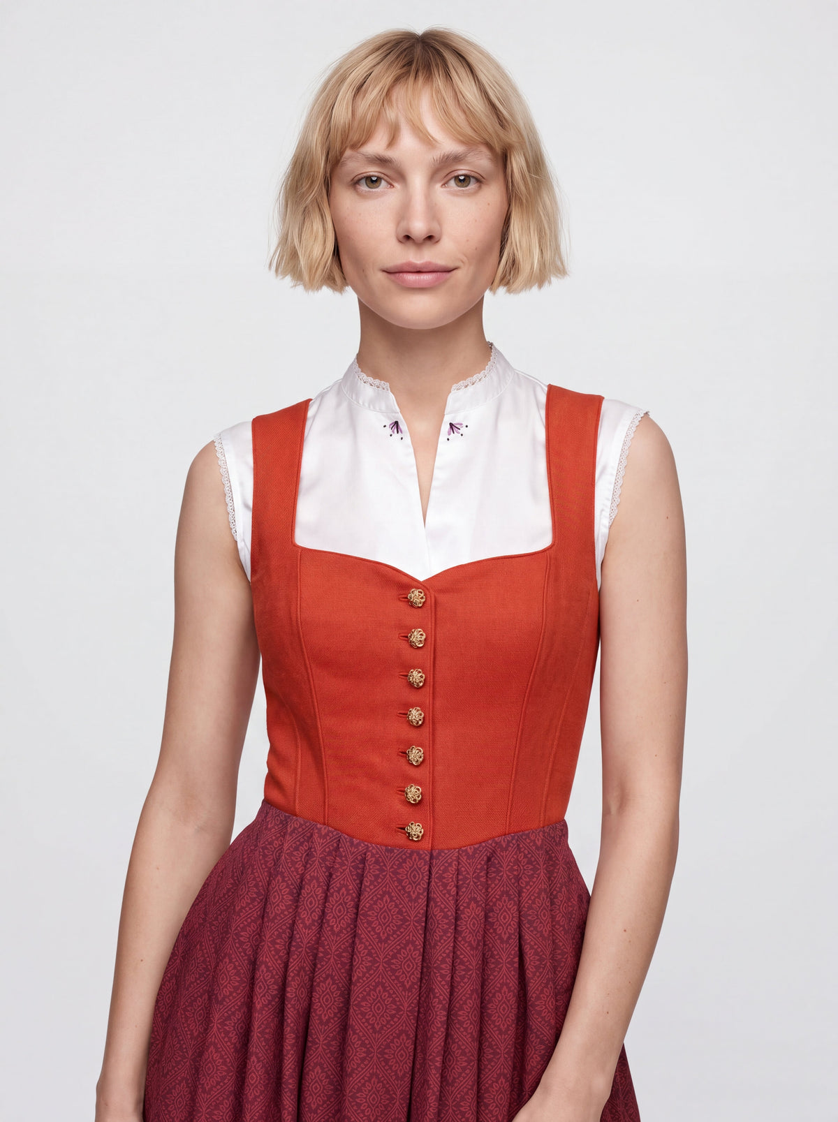 Dirndl with jacquard skirt - Image 6