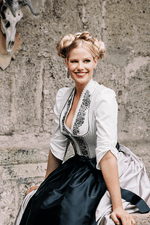 Original Bauernleinen-Dirndl - Miniatur 9