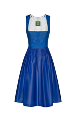 Blaudruck Dirndl mit Nieten besetzt - Miniatur 1