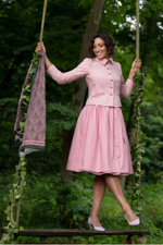 Jacquard-Dirndl - Miniatur 9