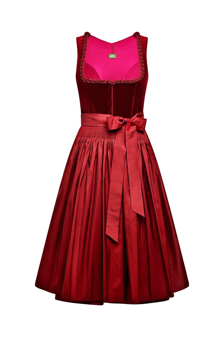Dirndl aus Samt - Bild 3
