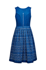 Blaudruck Dirndl - Miniatur 2