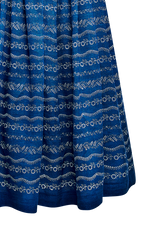Dirndl aus Blaudruckleinen - Miniatur 7
