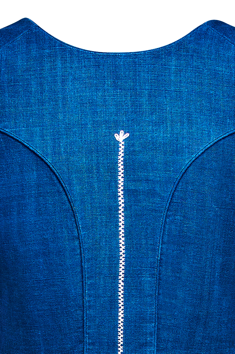 Dirndl aus Blaudruckleinen - Bild 8