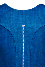 Dirndl aus Blaudruckleinen - Miniatur 8