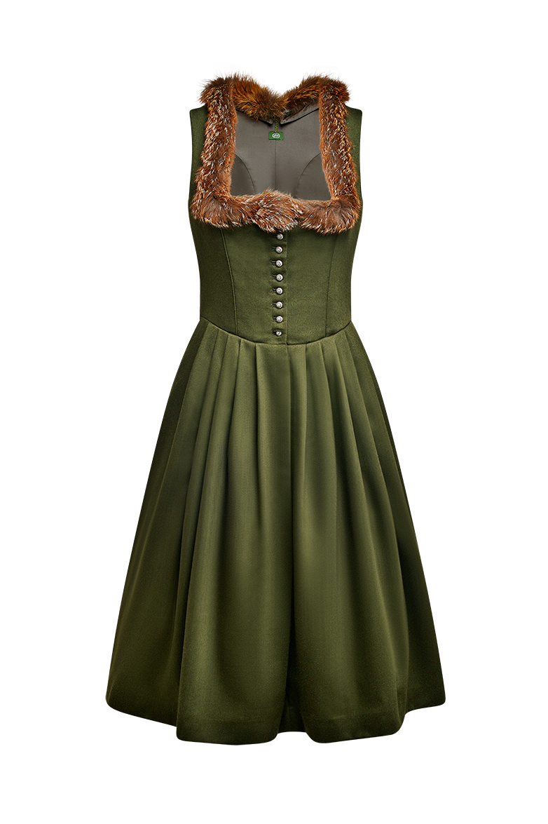 Jagd-Dirndl mit Rotfuchsband - Translation missing: de.products.product.media.image 1