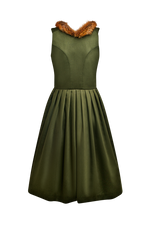 Jagd-Dirndl mit Rotfuchs - Miniatur 2