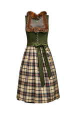 Jagd-Dirndl mit Rotfuchs - Miniatur 3