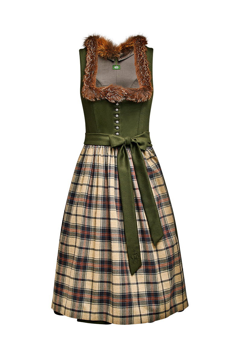 Jagd-Dirndl mit Rotfuchsband - Translation missing: de.products.product.media.image 3