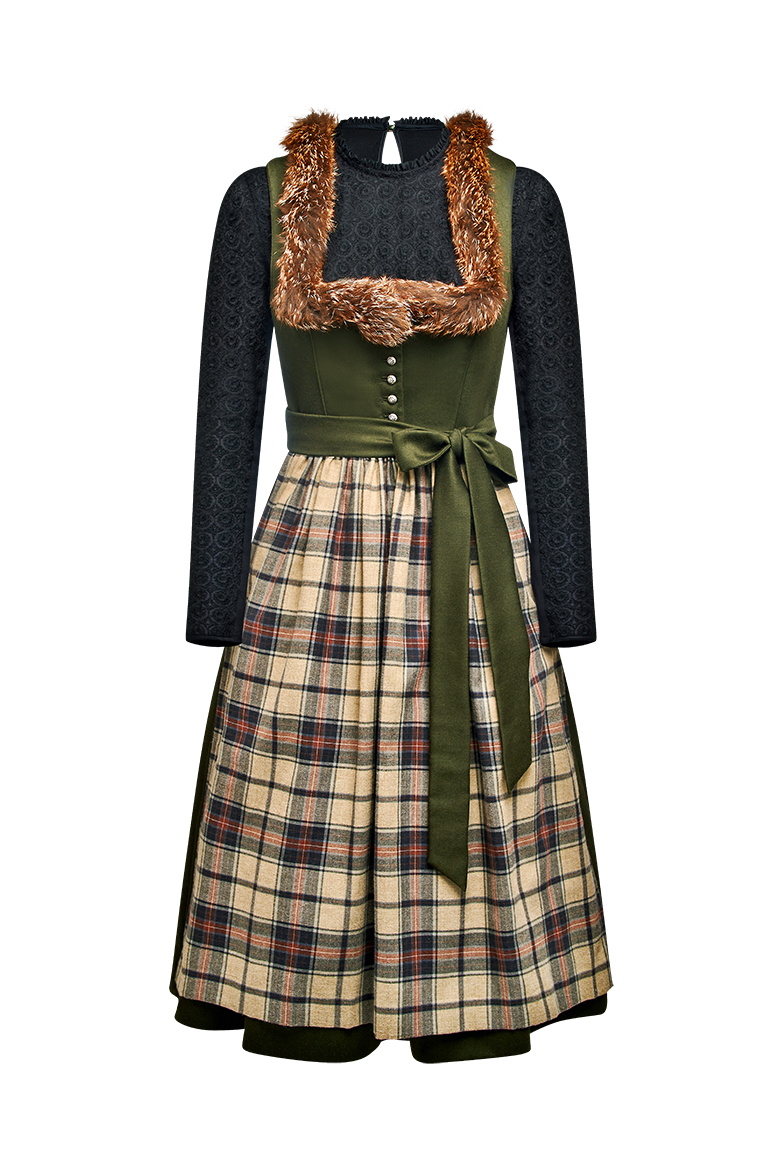 Jagd-Dirndl mit Rotfuchsband - Translation missing: de.products.product.media.image 4