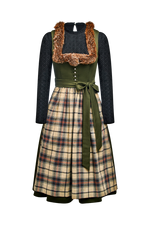 Jagd-Dirndl mit Rotfuchsband - Miniatur 4