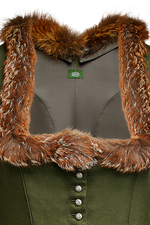 Jagd-Dirndl mit Rotfuchsband - Miniatur 5